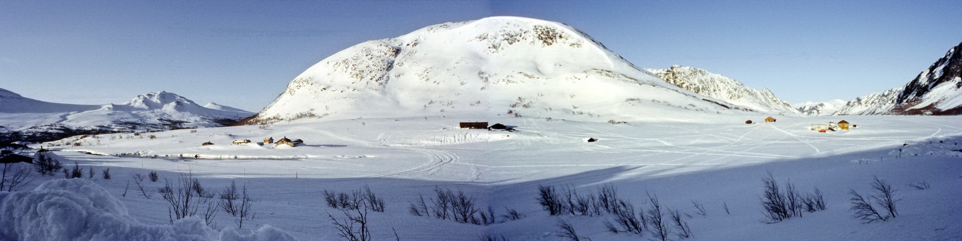 Gjendesee-Panorama-Winter